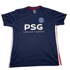 Nike PSG Kylian Mbappé #7 Youth Soccer Jersey Shirt Navy Kids Large